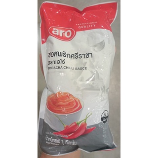 ซอสพริกศรีราชา ตราเอโร่ ขนาด 1000กรัม ARO CHILLI SAUCE SRIRACHA