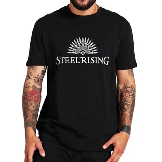 [COD]เสื้อยืดผ้าฝ้าย 100% พิมพ์ลายโลโก้ Steelrising Role Play Games แฟชั่นฤดูร้อน 2022S-5XL