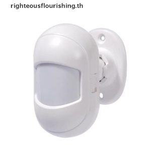 Righteousflourishs.th ใหม่ เครื่องตรวจจับการเคลื่อนไหวร่างกายมนุษย์ อินฟราเรด ไร้สาย Tuya ZigBee 3.0 PIR 1 ชิ้น