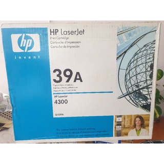 HP 39A Q1339A Black ตลับหมึกโทนเนอร์ สีดำ ของแท้