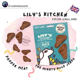 Lilys Kitchen : ขนมสำหรับสุนัข : The Mighty Duck Mini Jerky