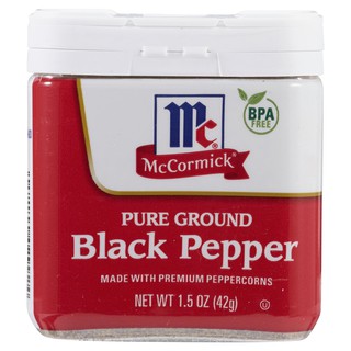 McCormick Black Pepper, 42g