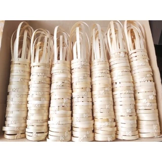 หูหิ้วไม้ใผ่แก้วกาแฟ1ชุด100 เส้น 169 ฿ใช้กับแก้ว9,12,16,15,18,20,22,28 30 32 24oz สั่งได้ 4 ชุดต่อ 1 orderร.ต.ต.