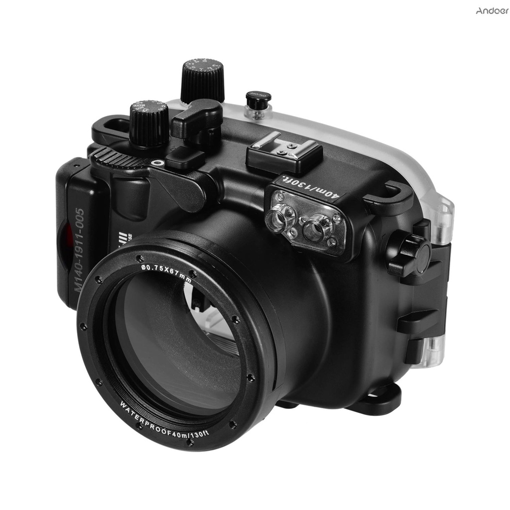 Sea frogs Underwater Diving Housing Waterproof Camera Protective Case 40M/ 130FT Depth Compatible with Canon G7X Mark | Shopee Thailand