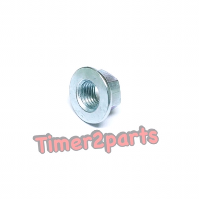 น็อตตัวเมีย เบอร์14  M10 **มีตัวเลือก** ชุบซิงค์ขาว เกลียวละเอียด ราคา/ตัว - รูปที่ 2