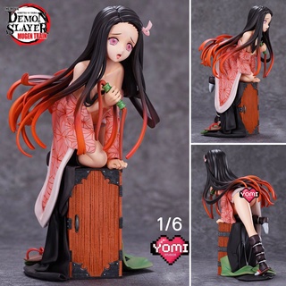 Yomi Studio SkyTube Demon Slayer Kimetsu no Yaiba ดาบพิฆาตอสูร Nezuko Kamado เนซูโกะ คามาโดะ GK Resin Statue 1/6 Midouzi