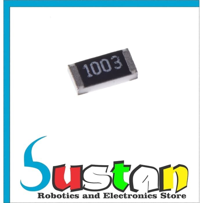 ตัวต้านทาน SMD 0805 100K 1003 1% ตัวต้านทานชิป (10 ชิ้น)