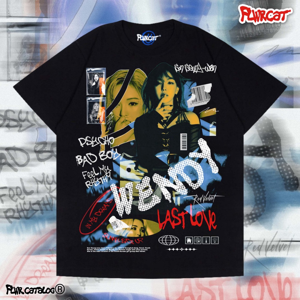 RED VELVET / WENDY TEE / FLWRCAT V2