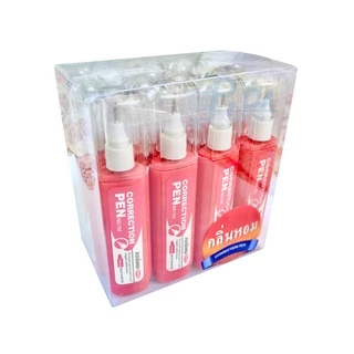 ปากกา ปากกาลบคำผิด น้ำยาลบคำผิด ลิควิด ขนาด 8 ml. มีกลิ่นหอม (แพ็ค 12 ด้าม) คอร์เพน