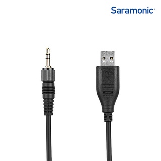 Saramonic USB-CP30 สายอะแดปเตอร์แปลง 3.5 มม. TRS ไป USB-A สำหรับคอมพิวเตอร์