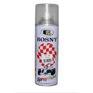 Bosny สีสเปรย์ อะครีลิค บอสนี่ สีแลคเกอร์เคลือบเงา สีใส เบอร์190 ขนาด 400 ซีซี