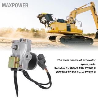 Maxpower สเต็ปมอเตอร์คันเร่ง สเตนเลส ทนต่อการเสียดสี 7834‐40‐2000 สําหรับ Komatsu Pc200 6