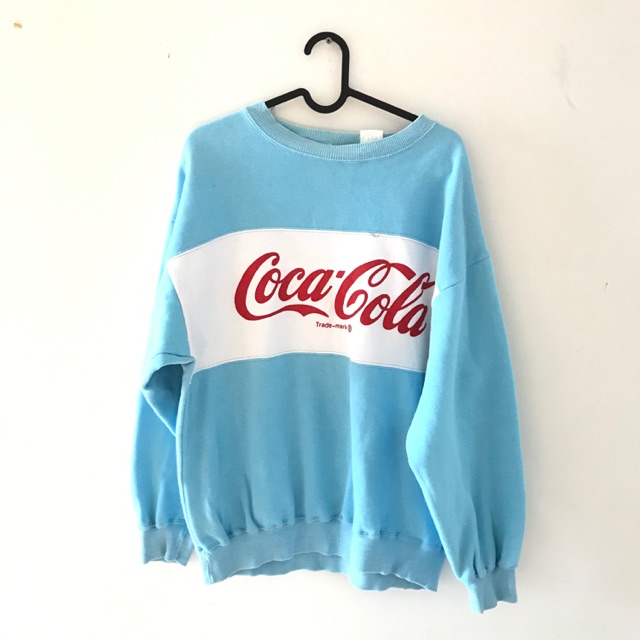 80's Coca-Cola Rugby Sweatshirt