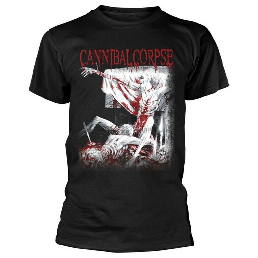 Cannibal Corpse Tomb Of The Mutilated Explicit (สีดํา) เสื้อยืดผ้าฝ้ายเสื้อ 20th 30th 40th 61th Birt
