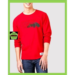 Rudedog เสื้อแขนยาว ชาย หญิง รุ่น Turbo สีแดง