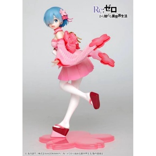 World Rem Figure - Re:Zero Starting Life in Another World Rem Winter Version Lot JP ฟิกเกอร์ เรม ญี่ปุ่นแท้