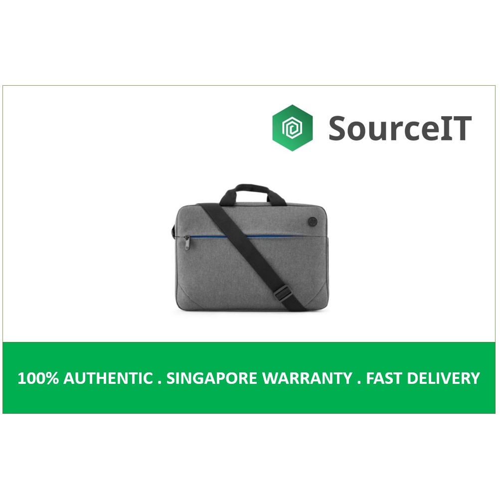 HP Prelude กระเป๋าเอกสารโหลดด้านบนสําหรับแล็ปท็อปขนาด 15.6 นิ้ว P/N:1E7D7AA - รับประกันท้องถิ่น 1 ปี