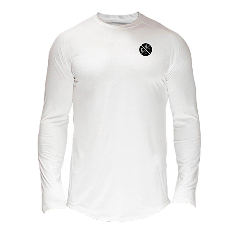 Men Luxury Long Sleeve Casual Slim Fit Stylish Graphic Tees Mesh Breathable Quick Dry Fit  Tshirtsdfsd2021 05Ux #3