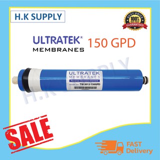 Ultratek ไส้กรองน้ำ ไส้กรองเมมเบรน RO เมมเบรน Membrane 150 GPD เครื่องกรองน้ำ ตู้น้ำหยอดเหรียญ