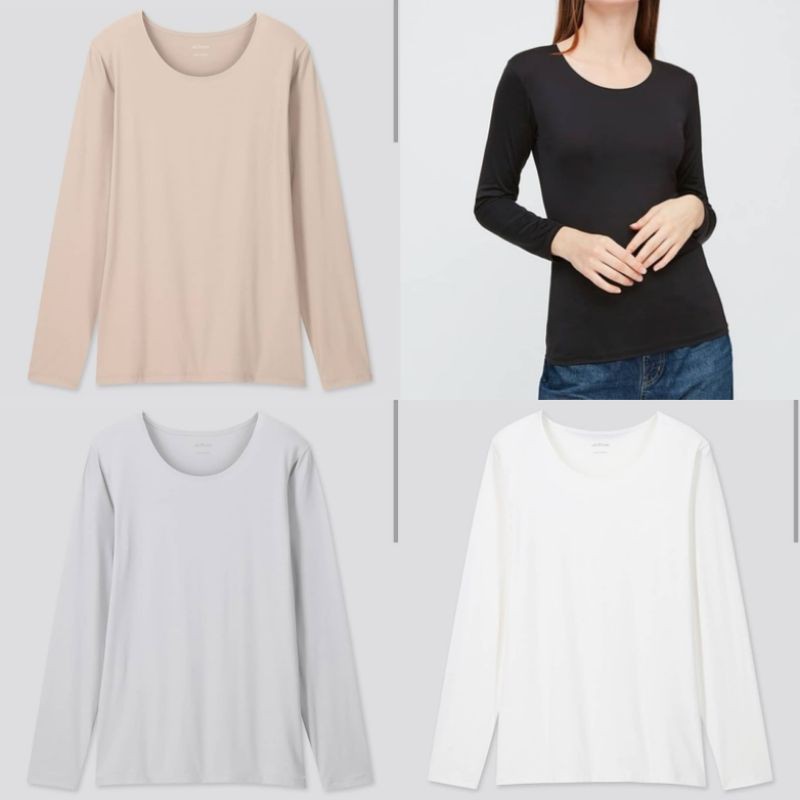 เสื้อยืดคอกลม Airism