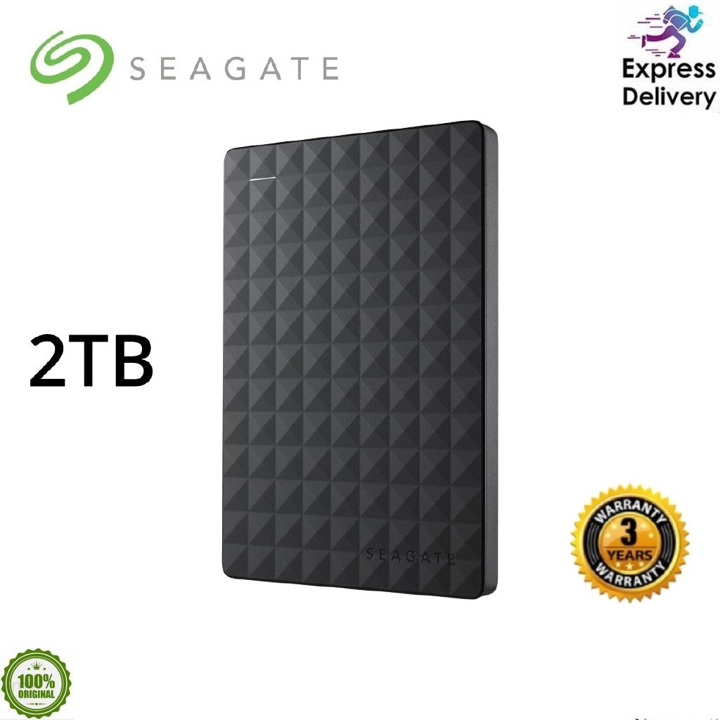 ¿¸hot Seagate Harddrive External 2TB HDD 2.5 " Portable Harddisk USB 3.0 for PC / Laptop