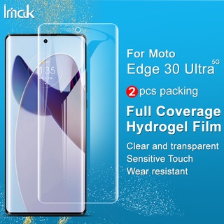 Imak ฟิล์มไฮโดรเจล TPU นิ่ม กันรอยหน้าจอ บางพิเศษ สําหรับ Motorola Moto X30 Pro 5G Moto Edge 30 Ultra 5G