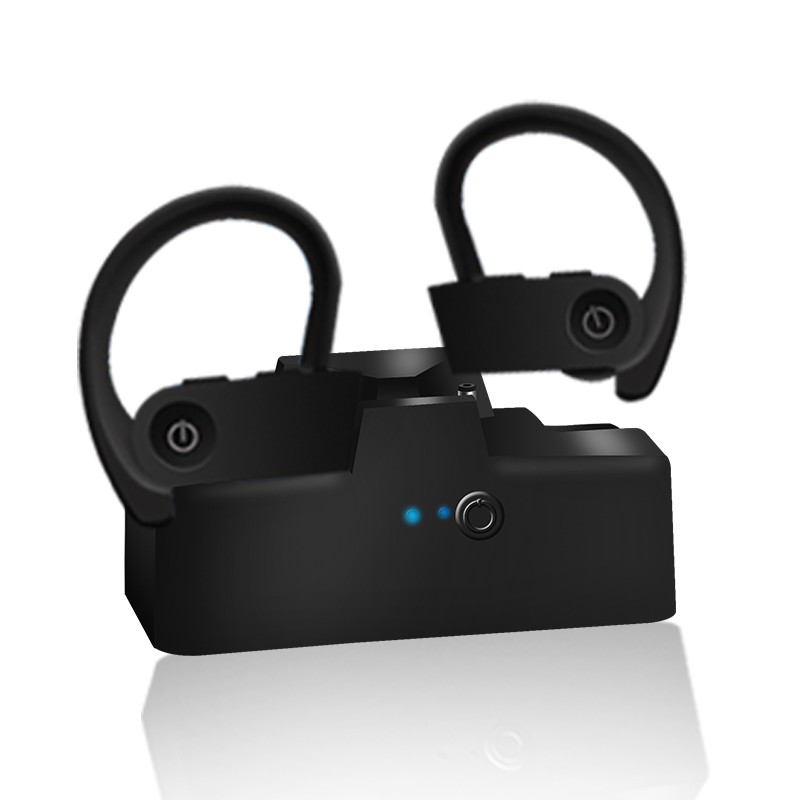 TWS-6 Wireless Bluetooth Ear Hook Earphone In-ear Sports Ear Hook Wireless Headphones Earbuds