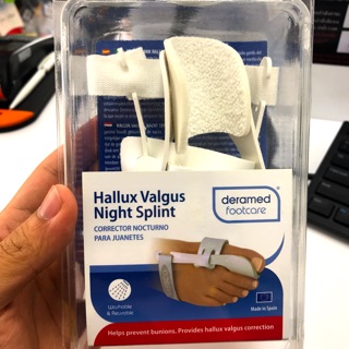 เฝือกอ่อนดัดกระดูกนิ้วโป้งโปน Hallux Valgus Night Splint