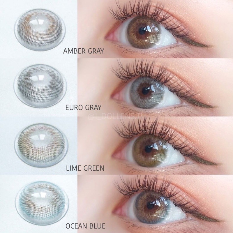 IDOLLENS DESIRE 4 สี คอนแทคเลนส์เกาหลี DIA - 14.0mm