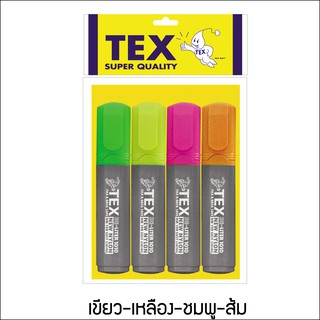 TEX D-LITER 1010 แพ็ค 4 ด้าม