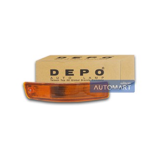 DEPO ไฟในกันชน TOYOTA AE102 ข้างขวา เเบบสั้น (สีส้ม) (1ชิ้น)