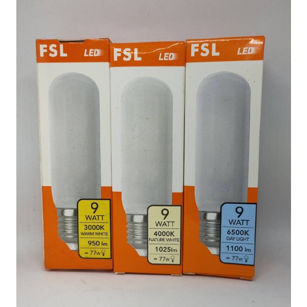 หลอดแอลอีดีทรงแท่ง ขนาดกระทัดรัด LED T-Bulb 7,9,12w E27 FSL มีหลายแสงให้เลือกสรร