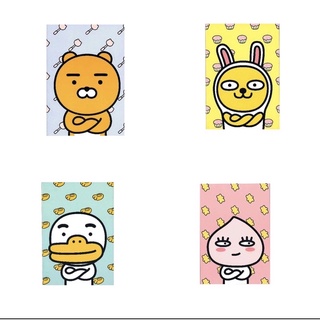 Sommustore 🍊🍊 สมุดจด KAKAO ไม่มีเส้น 4สี 4 เล่ม