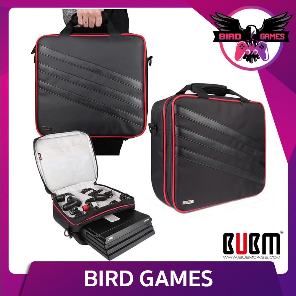 กระเป๋า สะพายข้าง PS4 Pro ยี่ห้อ BUBM ของแท้ ใส่เครื่อง PS4 Pro Slim