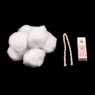 Kerosene Lighter Oil Absorbent Cotton Wicks Pads Kit Replacement Parts、