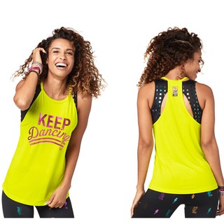 Zumba Keep Dancing Tank (เสื้อกล้ามออกกำลังกายซุมบ้า)