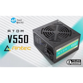 POWER SUPPLY (อุปกรณ์จ่ายไฟ) ANTEC ATOM V550 550W ประกัน 2ปีของแท้