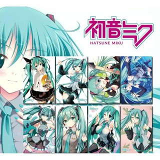 โปสเตอร์ชุดคอสเพลย์ Hatsune Miku Vocaloid 8ชิ้น