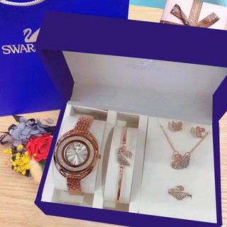 S-warovski watch necklace bracelet ringใหม่นาฬิกานำเข้าใหม่ล่าสุดหรูดูดี นำเข้าใหม่ล่าสุดเริ่ดหรูขนาดนี้ต้องรีบมีแล้วค่ะ