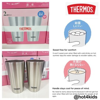 ✅ Thermos Vacuum Insulating Tumbler Japan แพค 2 ใบ 300 ml 💰จ่ายปลายทางได้💵แท้💯