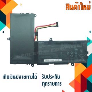 แบตเตอรี่ : Asus battery เกรด Original สำหรับรุ่น Asus E200H E200HA , Part # C21N1521