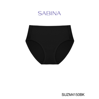 Sabina ซาบีน่า กางเกงชั้นใน รุ่น Panty Zone (ทรง Half) รหัส SUZM4150BK สีดำ