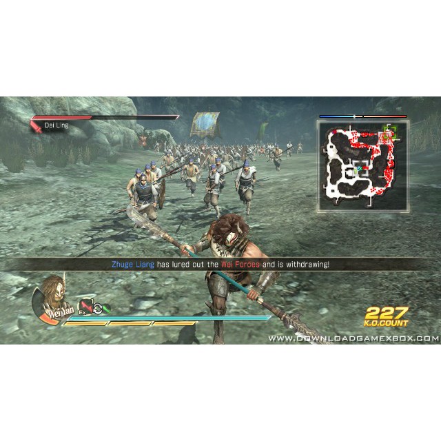แผ่น XBOX 360 : Dynasty Warrior 8  ใช้กับเครื่องที่แปลงระบบ JTAG/RGH