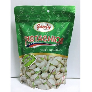 Goody Pistachios Dry Roasted กู๊ดดี้ ถั่วพิตาชิโออบเกลือ USA 250กรัม