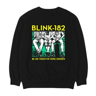 Blink 182 - ลืม | เพลง Crewneck | เสื้อกันหนาว BAND | Unisex | เพลงเมอร์ช | ป๊อป ป๊อป คันชัก