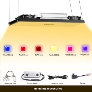 ไฟ LED เต็มสเปกตรัม 2000w, LM301H ลูกปัดโคมไฟ Samsung สำหรับการเพาะปลูกเรือนกระจก