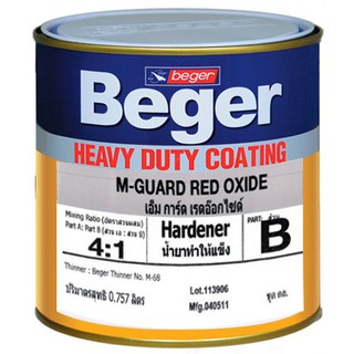 BEGER 1/4GL M-CARD HARDENER น้ำยาเร่งการเซ็ท ตัว BEGER M-CARD 1/4GL น้ำยาเร่งการเซ็ทตัว น้ำยาเฉพาะทาง วัสดุก่อสร้าง BEGE