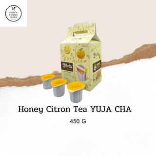 Honey Citron Tea YUJA CHA ชาส้มเกาหลีผสมน้ำผึ้ง (ยูจาชา) 450 กรัม