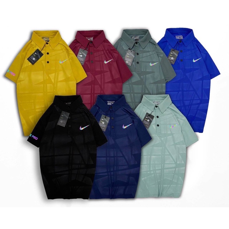 เสื้อคอปก เสื้อแขนสั้น เสื้อออกกำลังกาย C77-62 ผ้านุ่มลื่นแห้งง่าย ระบายอากาศได้ดี [ไซส์:M-2XL]