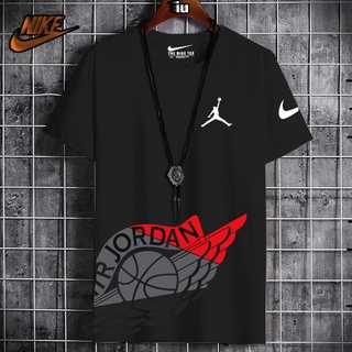 ◄■Fashion Air Jordan tshirt fashion T-shirt unisex jerseys tshirt for men cotton sports Printed tshirt